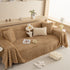 Thick Plush Faux Fur Couch Cover Blanket Warm Fuzzy Blanket Couch Protector for Winter