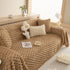 Thick Plush Faux Fur Couch Cover Blanket Warm Fuzzy Blanket Couch Protector for Winter