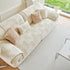 Luxury Plush Non-Slip Sofa Covers, Soft Fuzzy Embossed Sofa Topper & Seat Covers