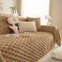 Thick Plush Faux Fur Couch Cover Blanket Warm Fuzzy Blanket Couch Protector for Winter