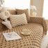 Thick Plush Faux Fur Couch Cover Blanket Warm Fuzzy Blanket Couch Protector for Winter