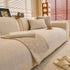 Chenille Herringbone Sofa Protector, Soft Non-Slip Couch Cover with Silicone Backing