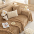 Thick Plush Faux Fur Couch Cover Blanket Warm Fuzzy Blanket Couch Protector for Winter