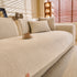 Chenille Herringbone Sofa Protector, Soft Non-Slip Couch Cover with Silicone Backing