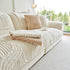 Luxury Plush Non-Slip Sofa Covers, Soft Fuzzy Embossed Sofa Topper & Seat Covers