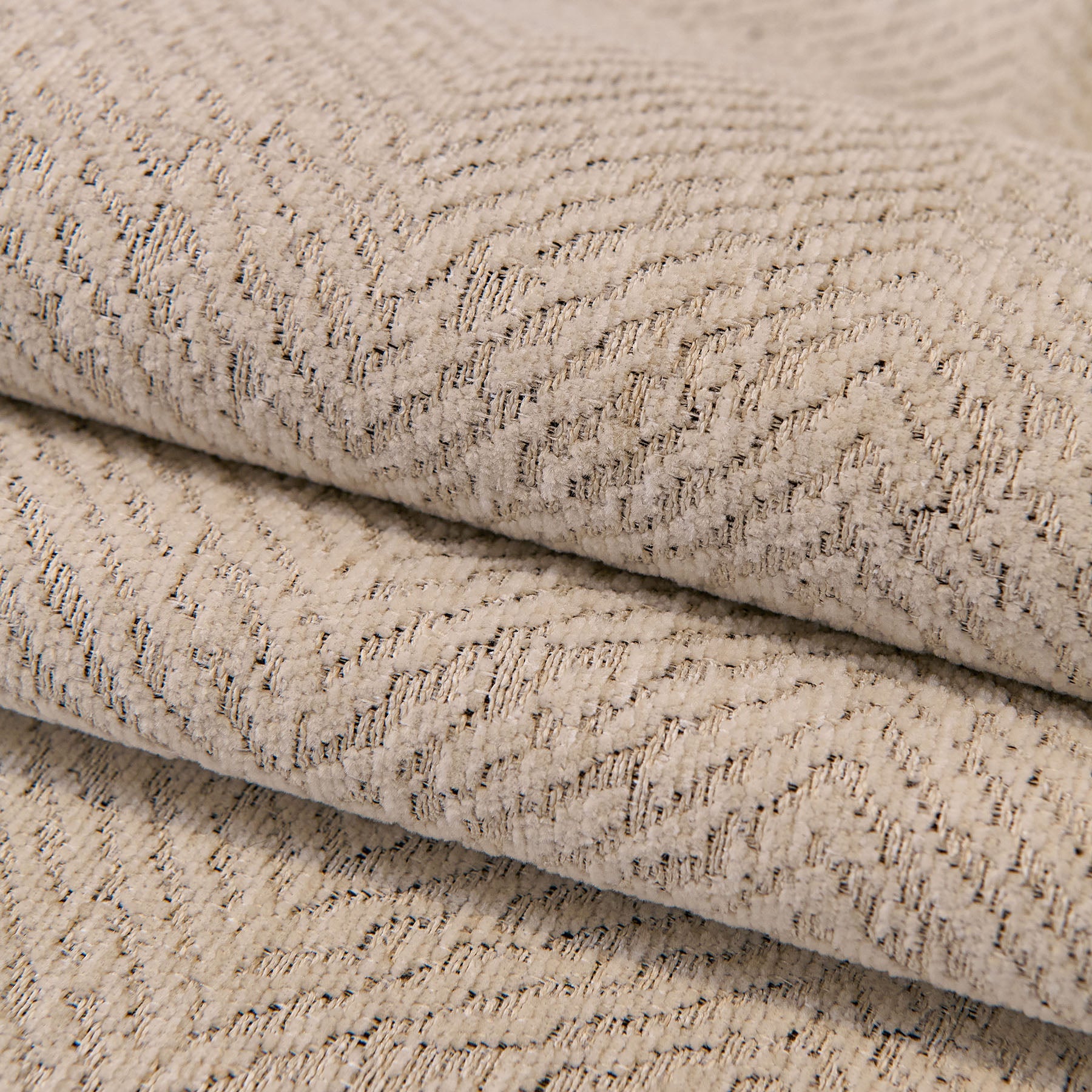 Chenille Herringbone Sofa Protector, Soft Non-Slip Couch Cover with Silicone Backing