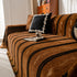 Boho Couch Throw Blanket with Textured Stripes, Sofa Cover for Living Room Decor