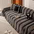 Boho Couch Throw Blanket with Textured Stripes, Sofa Cover for Living Room Decor