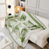 Reversible Ginkgo Leaf Furniture Slipcovers for Sofas Scratch Resistant Sectional Sofa Throw Covers