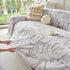 Plush Faux Fur Warm Sofa Cover with Waves Jacquard Textured Throw Blankets for Couch