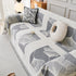 Reversible Ginkgo Leaf Furniture Slipcovers for Sofas Scratch Resistant Sectional Sofa Throw Covers