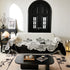 Floral Sofa Slipcovers Reversible Sofa Throw Covers with Tassels Pretty Furniture Covers for Sofas