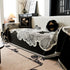 Floral Sofa Slipcovers Reversible Sofa Throw Covers with Tassels Pretty Furniture Covers for Sofas