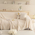 Thick Plush Faux Fur Couch Cover Blanket Warm Fuzzy Blanket Couch Protector for Winter