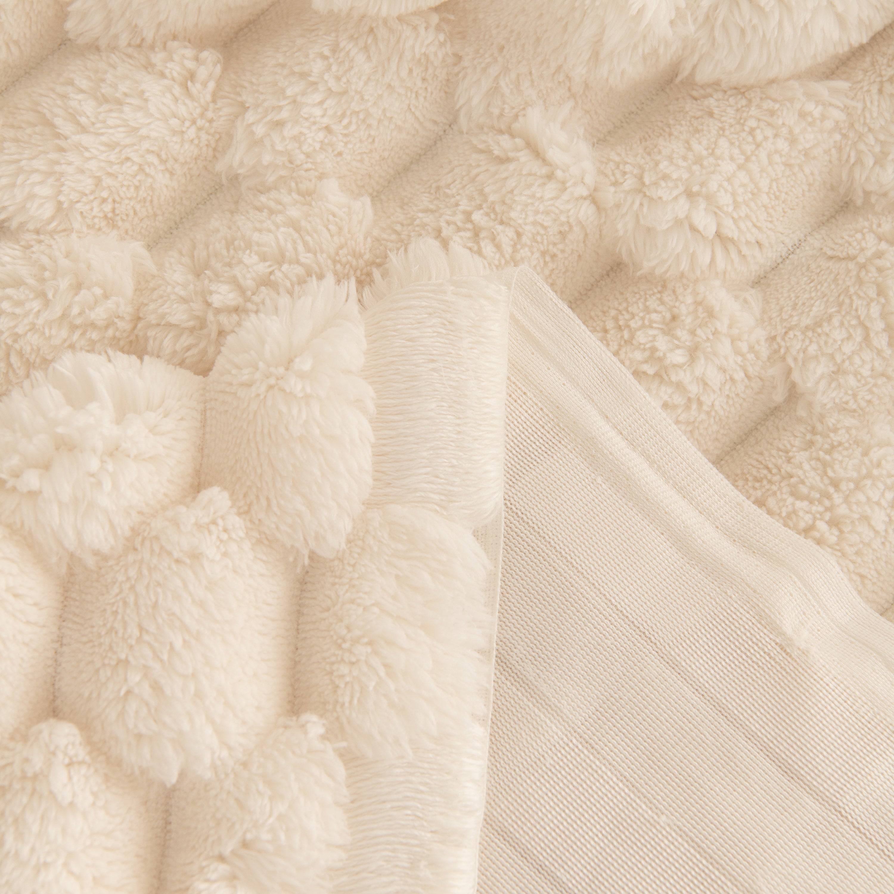 Thick Plush Faux Fur Couch Cover Blanket Warm Fuzzy Blanket Couch Protector for Winter
