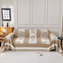 Reversible Ginkgo Leaf Furniture Slipcovers for Sofas Scratch Resistant Sectional Sofa Throw Covers