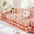 Chenille Houndstooth Sofa Throw Cover, Scratch Proof Cozy Throw Blankets for Couch