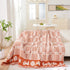 Chenille Houndstooth Sofa Throw Cover, Scratch Proof Cozy Throw Blankets for Couch
