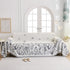 Soft Woven Leaf Couch Blanket, Pet-friendly Sectional Sofa Slipcover For Cats Dogs