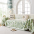 Soft Woven Leaf Couch Blanket, Pet-friendly Sectional Sofa Slipcover For Cats Dogs