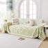 Soft Woven Leaf Couch Blanket, Pet-friendly Sectional Sofa Slipcover For Cats Dogs