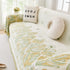 Soft Woven Leaf Couch Blanket, Pet-friendly Sectional Sofa Slipcover For Cats Dogs