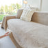 Thick Sherpa Fleece Sofa Protector Cover Stylish Durable Slipcovers for Couches and Chairs