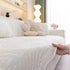 Sofa Cover for Leather & Fabric Couches, 3D Leaf Embossed Quilted Furniture Covers
