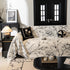 Large Floral Sofa Cover Throw Blanket, Plush Jacquard Non-Shedding Couch Cover for Pets