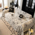 Large Floral Sofa Cover Throw Blanket, Plush Jacquard Non-Shedding Couch Cover for Pets