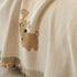 Cute Dog Pattern Chenille Sofa Throw Cover, Textured Woven Furniture Covers for Pets