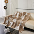 Decorative Throw Blankets for Sofa, Oversized Pretty Floral Throws for Sofas