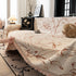Large Floral Sofa Cover Throw Blanket, Plush Jacquard Non-Shedding Couch Cover for Pets