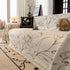 Large Floral Sofa Cover Throw Blanket, Plush Jacquard Non-Shedding Couch Cover for Pets