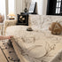 Large Floral Sofa Cover Throw Blanket, Plush Jacquard Non-Shedding Couch Cover for Pets