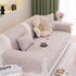 Sofa Cover for Leather & Fabric Couches, 3D Leaf Embossed Quilted Furniture Covers