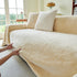 Faux Fur Smooth Plush Comfy Couch Covers, Soft Thicked Durable Blankets and Throws for Sofas