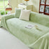 Faux Fur Smooth Plush Comfy Couch Covers, Soft Thicked Durable Blankets and Throws for Sofas