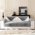Faux Mink Velvet Luxury Fluffy Sofa Cushion, Winter Warm Thick Plush Non-slip Sofa Covers