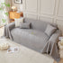 Cooling Scratch Proof Large Sofa Throw Cover, Geometric Texture Couch Protector