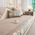 Sofa Cover for Couch, Non-Slip Sectional Couch Cover with Woven Tree Pattern