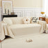 Teddy Throw Blanket and Stylish Slipcover for Couch, Waterproof Sofa Cover for Pets