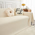 Teddy Throw Blanket and Stylish Slipcover for Couch, Waterproof Sofa Cover for Pets