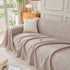 Cooling Scratch Proof Large Sofa Throw Cover, Geometric Texture Couch Protector