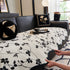 Floral Chenille Couch Cover, Non-Slip Sofa Slipcover Protector for Furniture