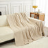 Teddy Throw Blanket and Stylish Slipcover for Couch, Waterproof Sofa Cover for Pets