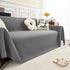 Teddy Throw Blanket and Stylish Slipcover for Couch, Waterproof Sofa Cover for Pets