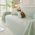 Cooling Scratch Proof Large Sofa Throw Cover, Geometric Texture Couch Protector
