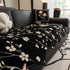 Floral Chenille Couch Cover, Non-Slip Sofa Slipcover Protector for Furniture