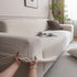 Plush Fleece Sofa Slipcover with 3D Wheat Pattern, Cozy High-Stretch Couch Cover